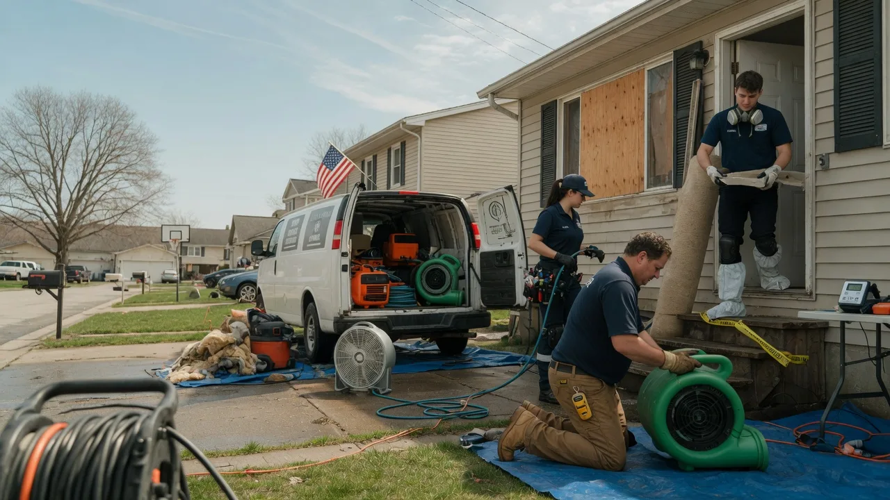 Water Damage Restoration in Bear Lake, MI near me